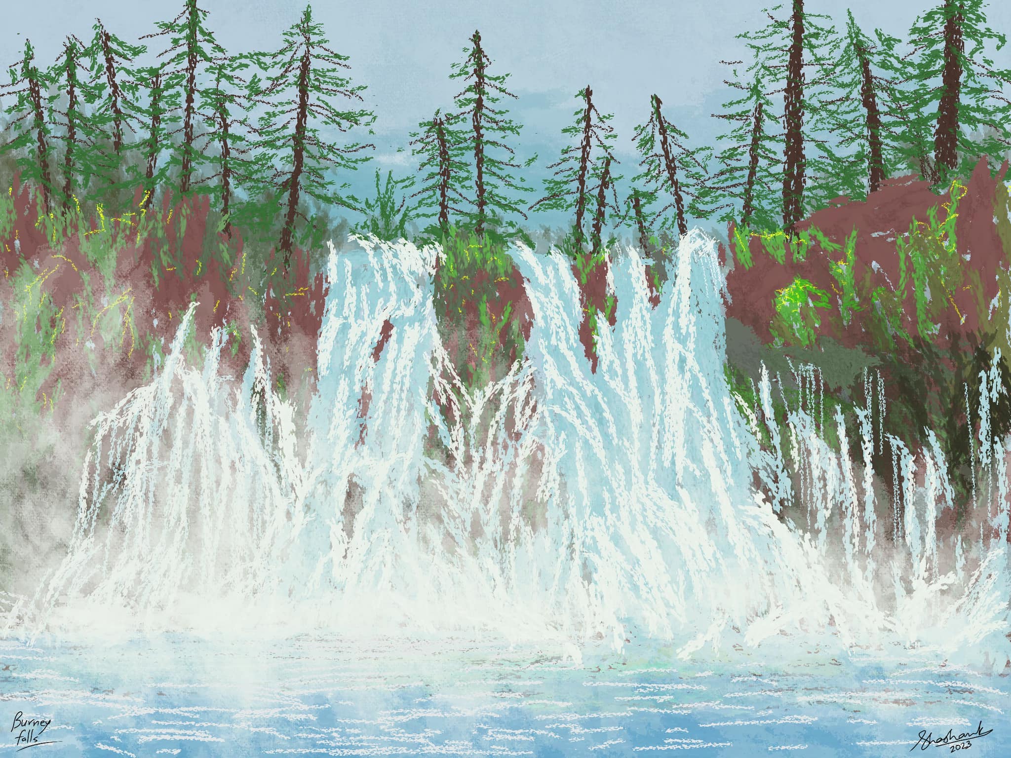 burney-falls-2023-digital-art